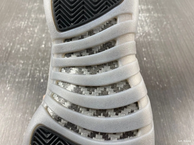 1st Kicks Grey 12 Jordan Wolf Air Black CT8013-019 0708